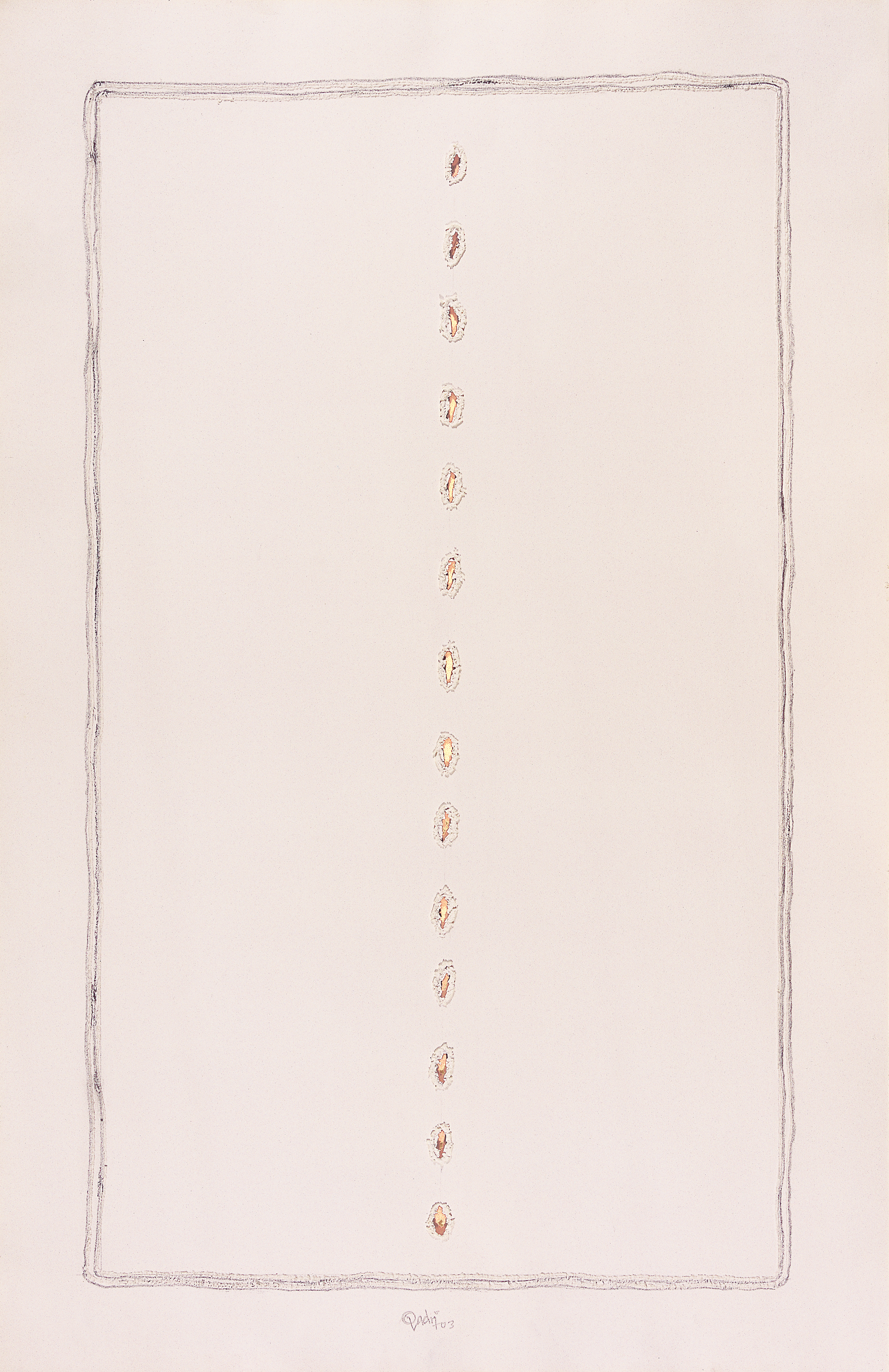 Sohan Qadri, Untitled, 2003