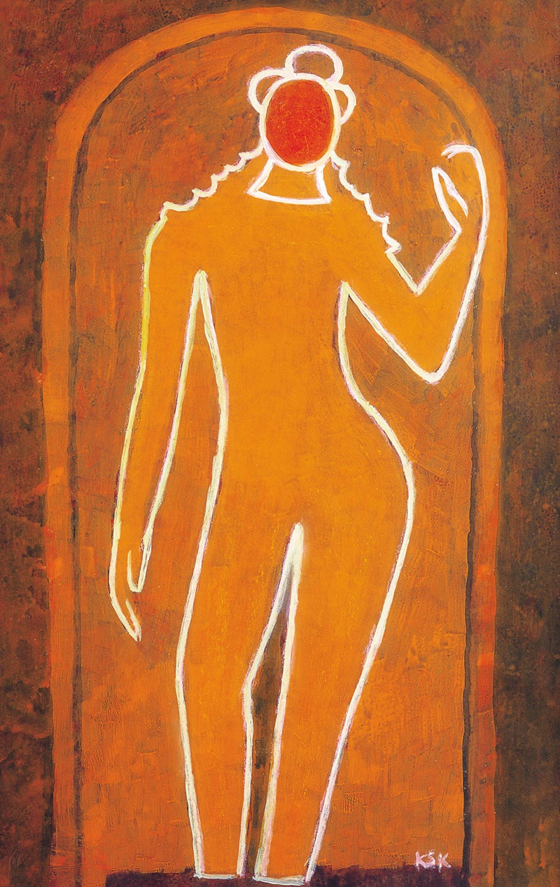 K S Kulkarni, Buddha , 1980s