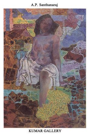 A P Santhanaraj: Paintings from 1991 to 1996