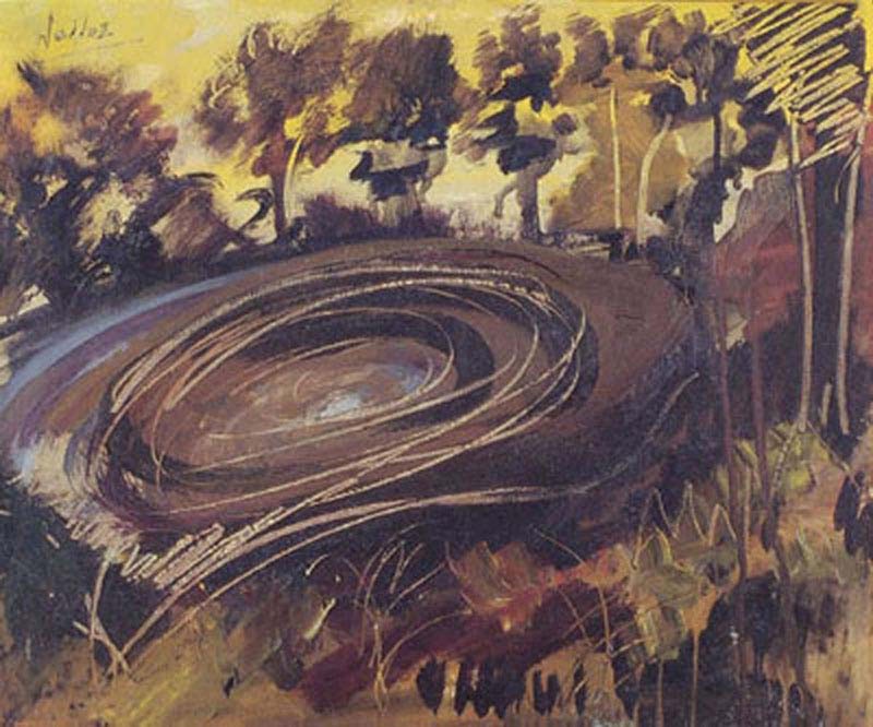 Sailoz Mookherjea, Whirling Pool , 1956