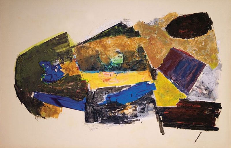 Ram Kumar, Untitled (Ghats) , 2000