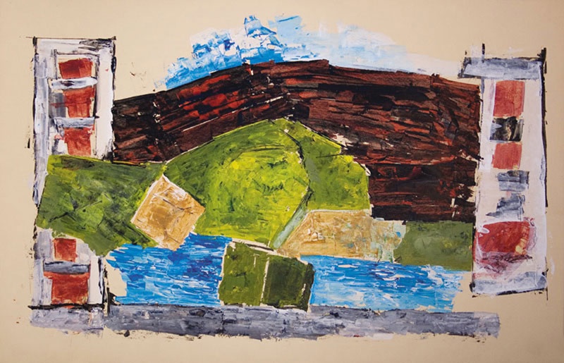 Ram Kumar, Untitled (Landscape) , 2000