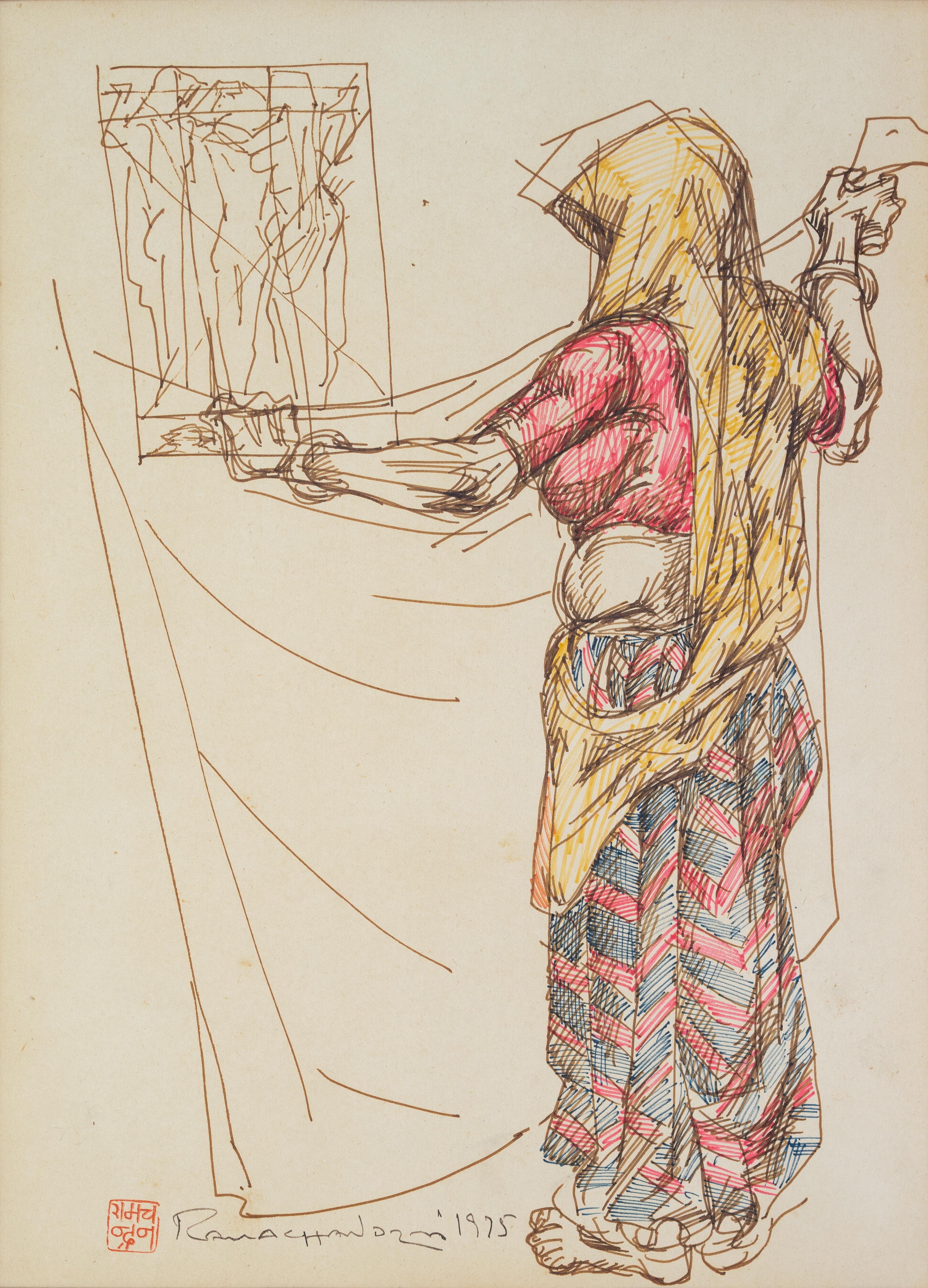 A Ramachandran, Untitled, 1975