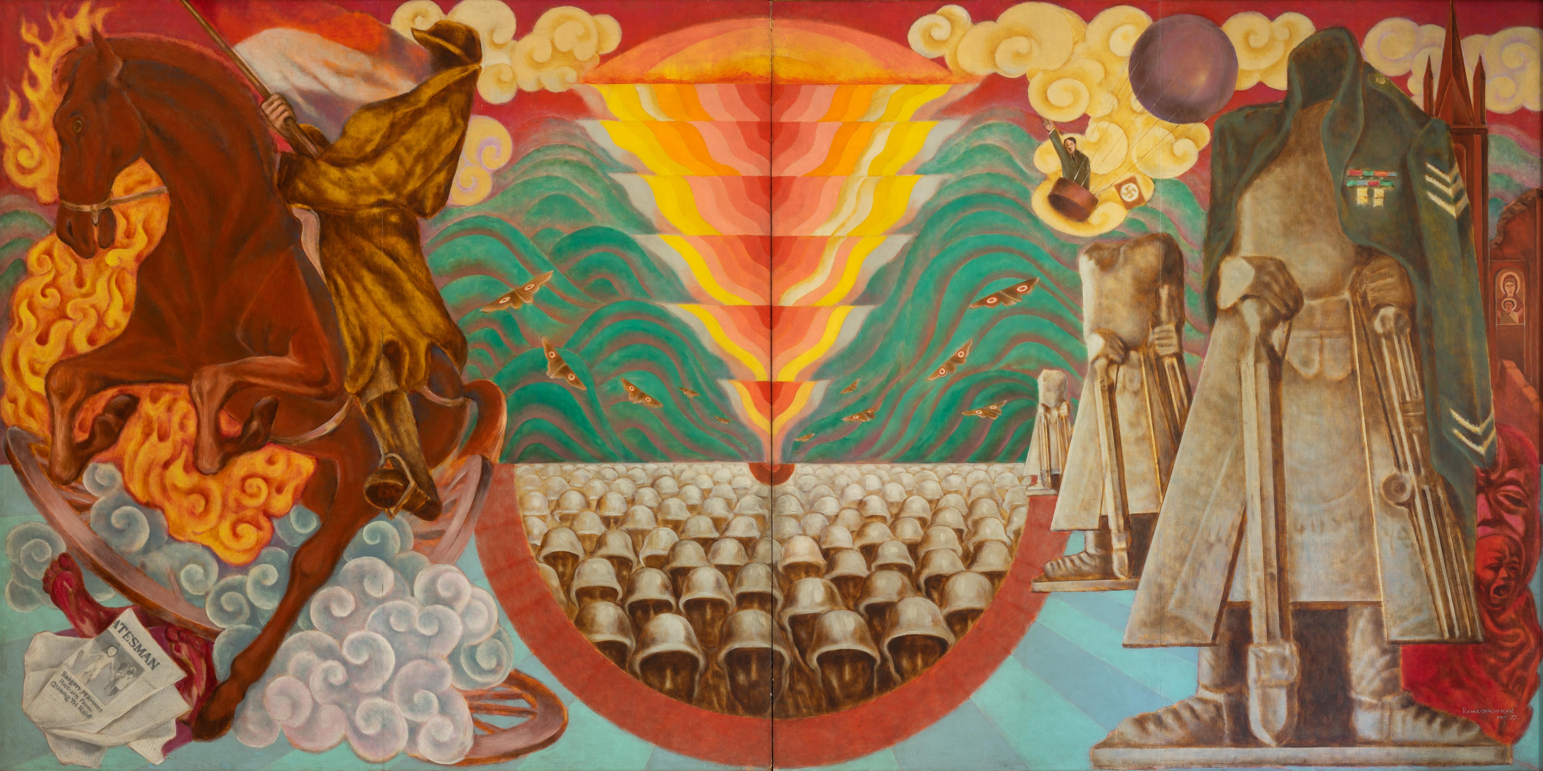 Artist, Visions of War, 1977