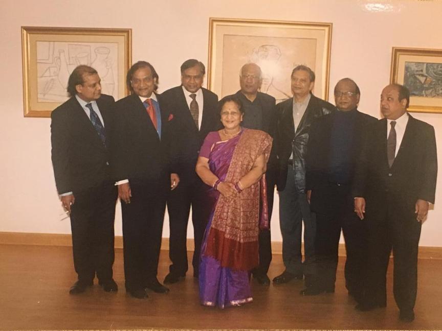The Kumar Family at Kumar Gallery